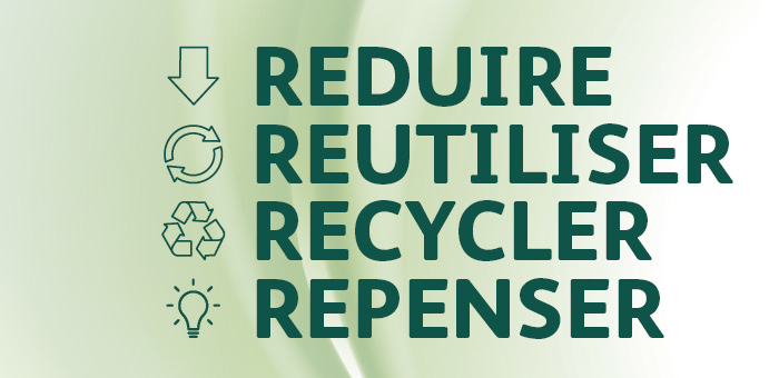 R&eacute;duire, r&eacute;utiliser, recycler